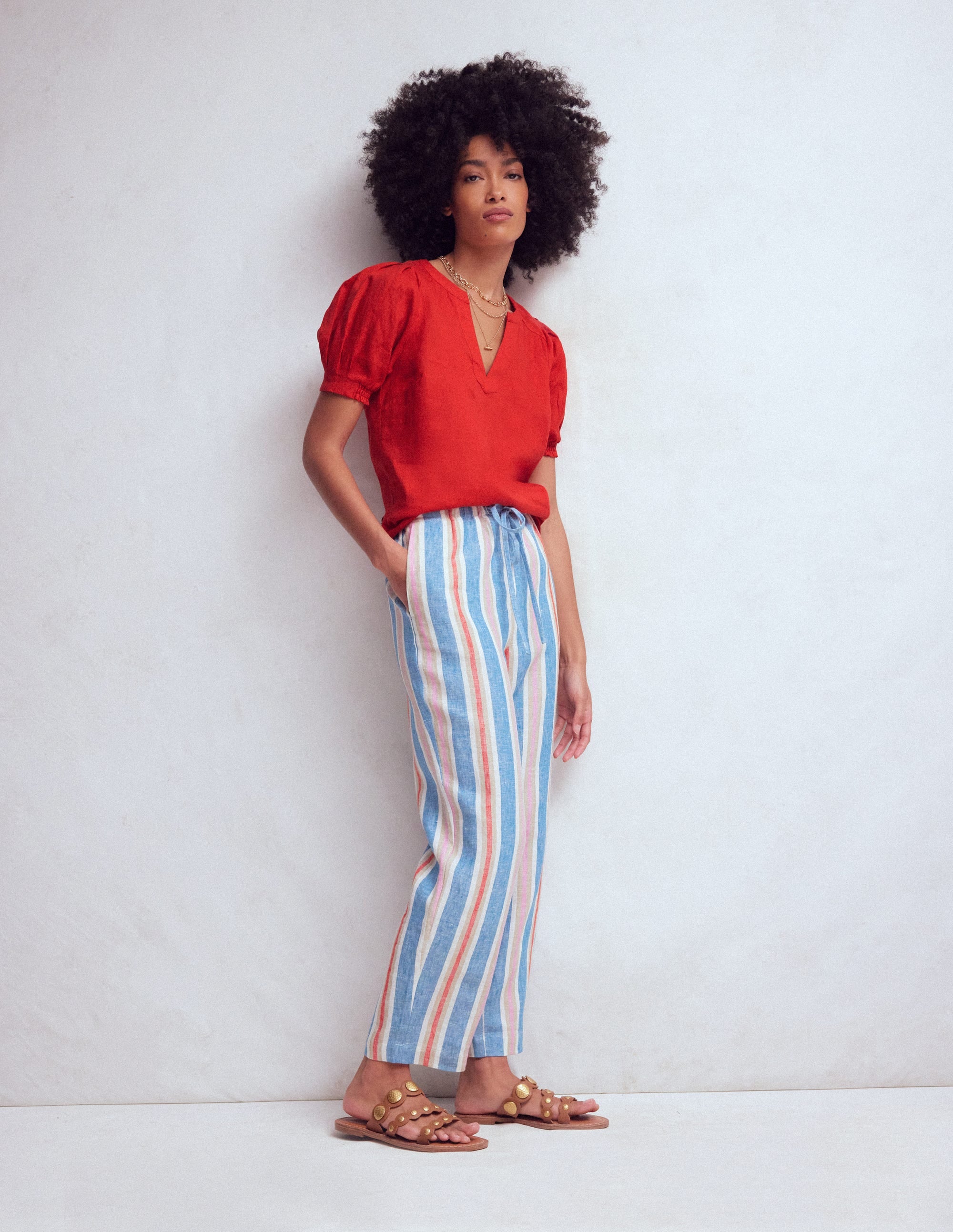Rae Linen Top