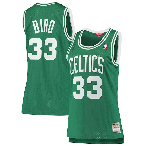 Larry Bird BOS Swingman Jersey - modern exclusive - Green training