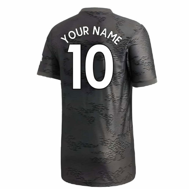 Manchester United 2020-21 Away Top ((Excellent) L) (Your Name)