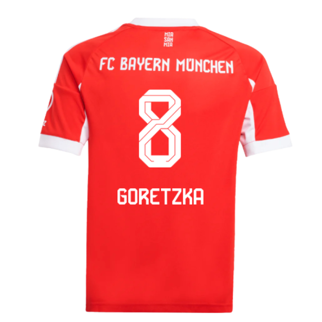 2025-2026 Home Shirt by Bayern Munich (Junior