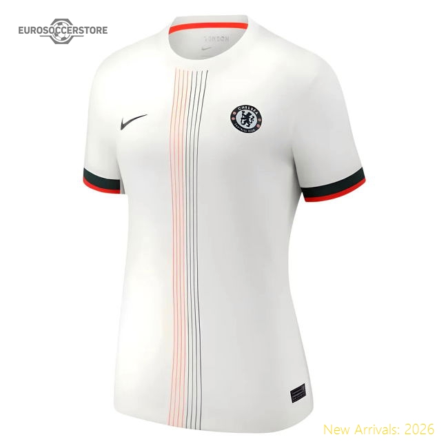Chelsea 2025-2026 Away Shirt (Womens) Premier League Football Gear