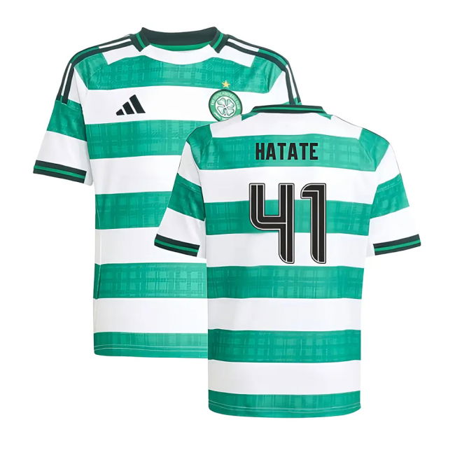High Quality 2025-2026 Celtic Home Home Hatate 41 With Retro Design -