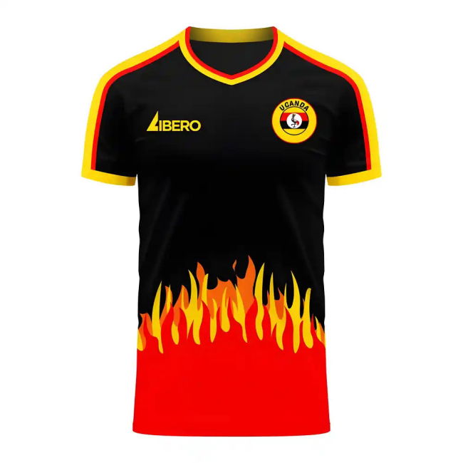 Uganda 2025-2026 Home Concept Football Kit (Libero) - Womens