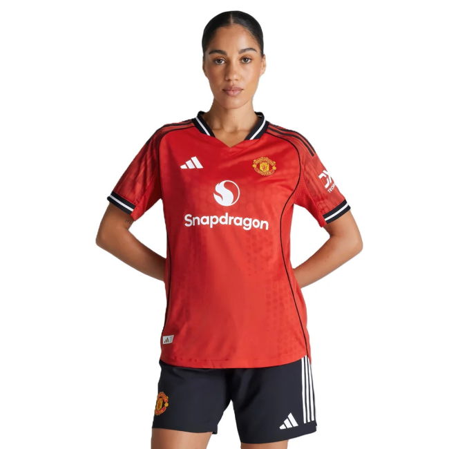 2025-2026 Man Utd Authentic Home Shirt (Womens) (Ronaldo 7) (Match ...