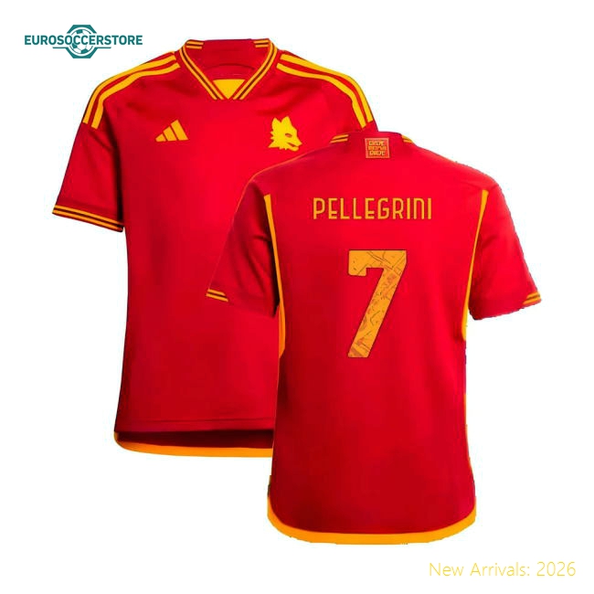 Hypoallergenic Football Team Kids Jersey Pellegrini 2023-2024 Drycell