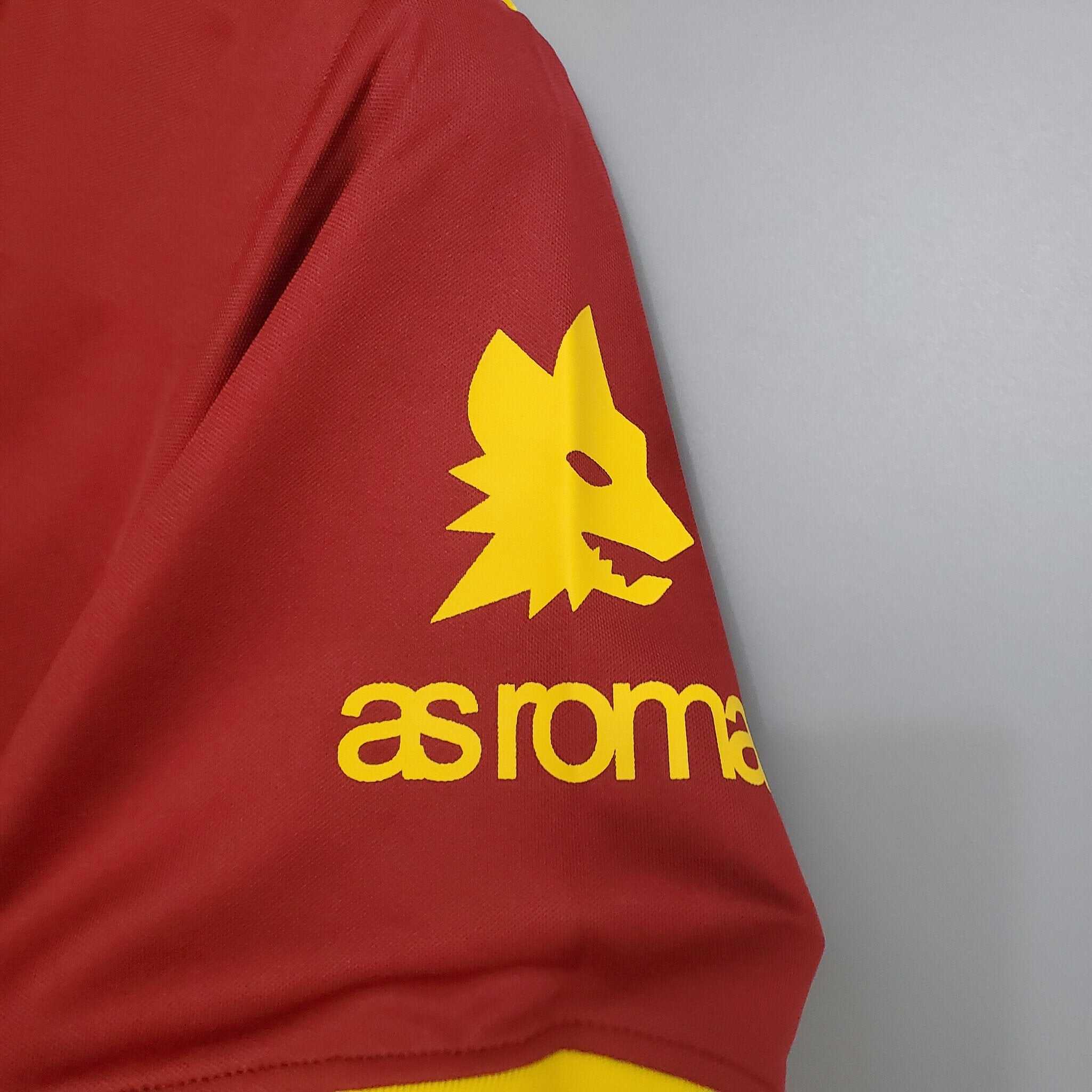 Cheap 1991-1992 AS Roma Home retro kit