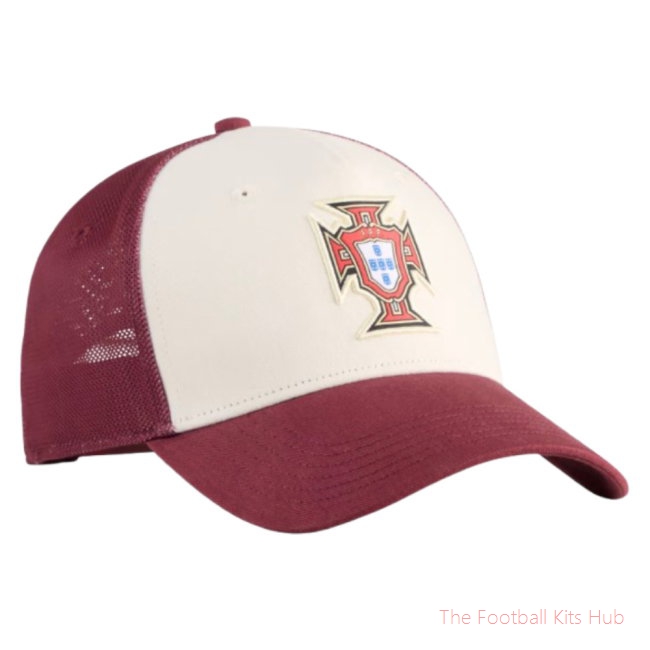 [JED] 2026/27 Portugal KING Trucker Cap (Ruby Shimmer/Alpine Snow)