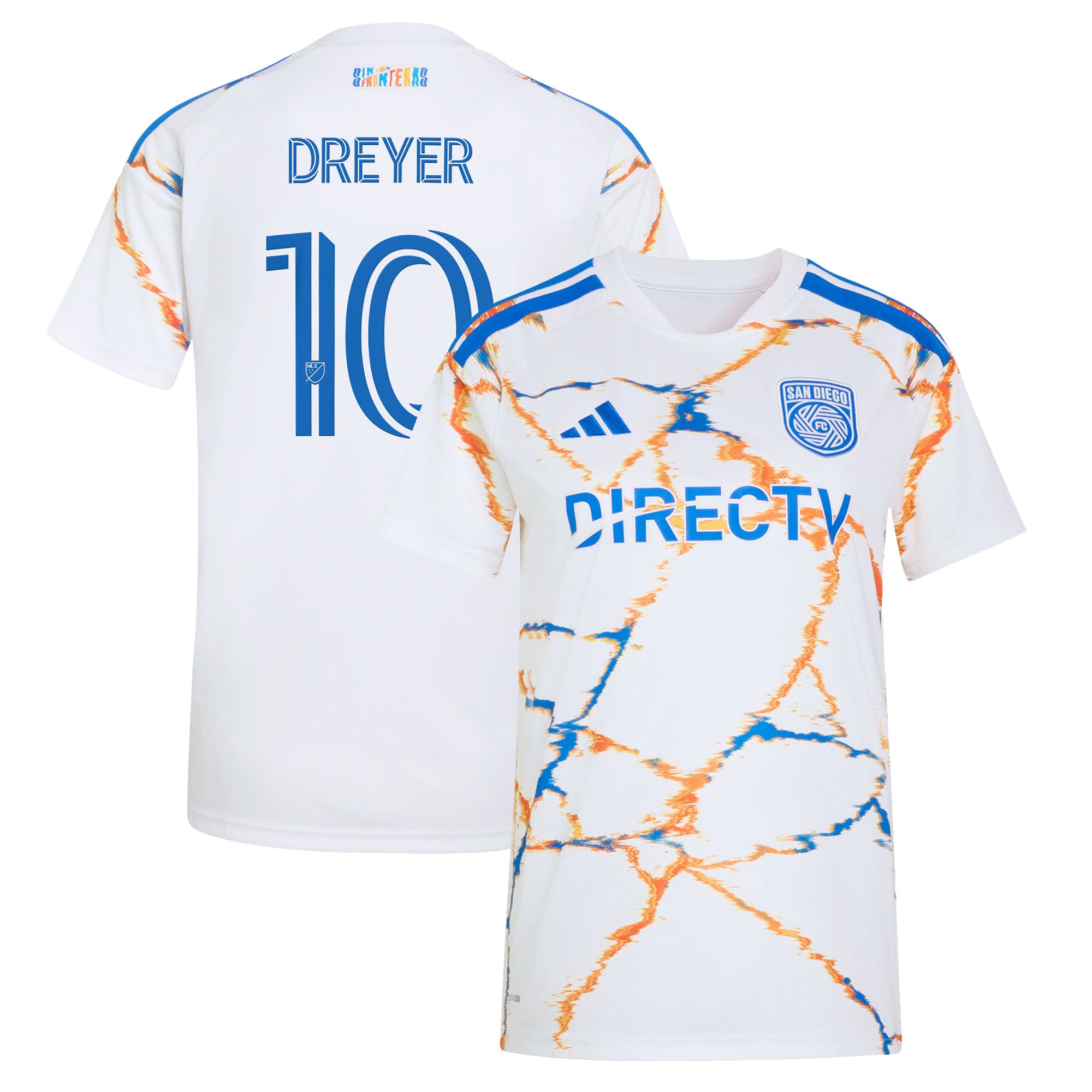 [SJH] Anders Dreyer San Diego FC Women's 2026 Celebration of Unprecedented Unity Kit Replica Jersey - White
