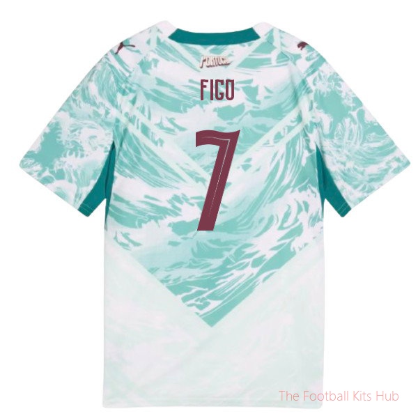[SJH] 2026/27 Portugal Away Shirt (Kids) (Figo 7)
