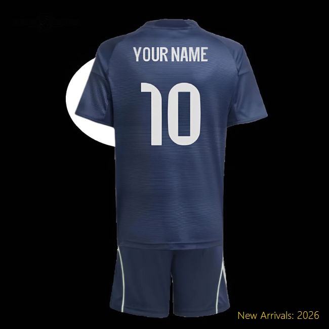 2025-2026 Real Madrid Away Youth Kit (Your Name)