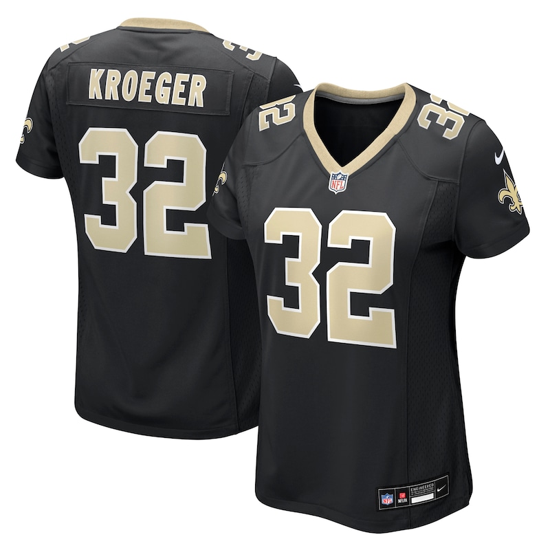 None Kai Kroeger NO Saints Genuine Team Spirit Wear Football Apparel