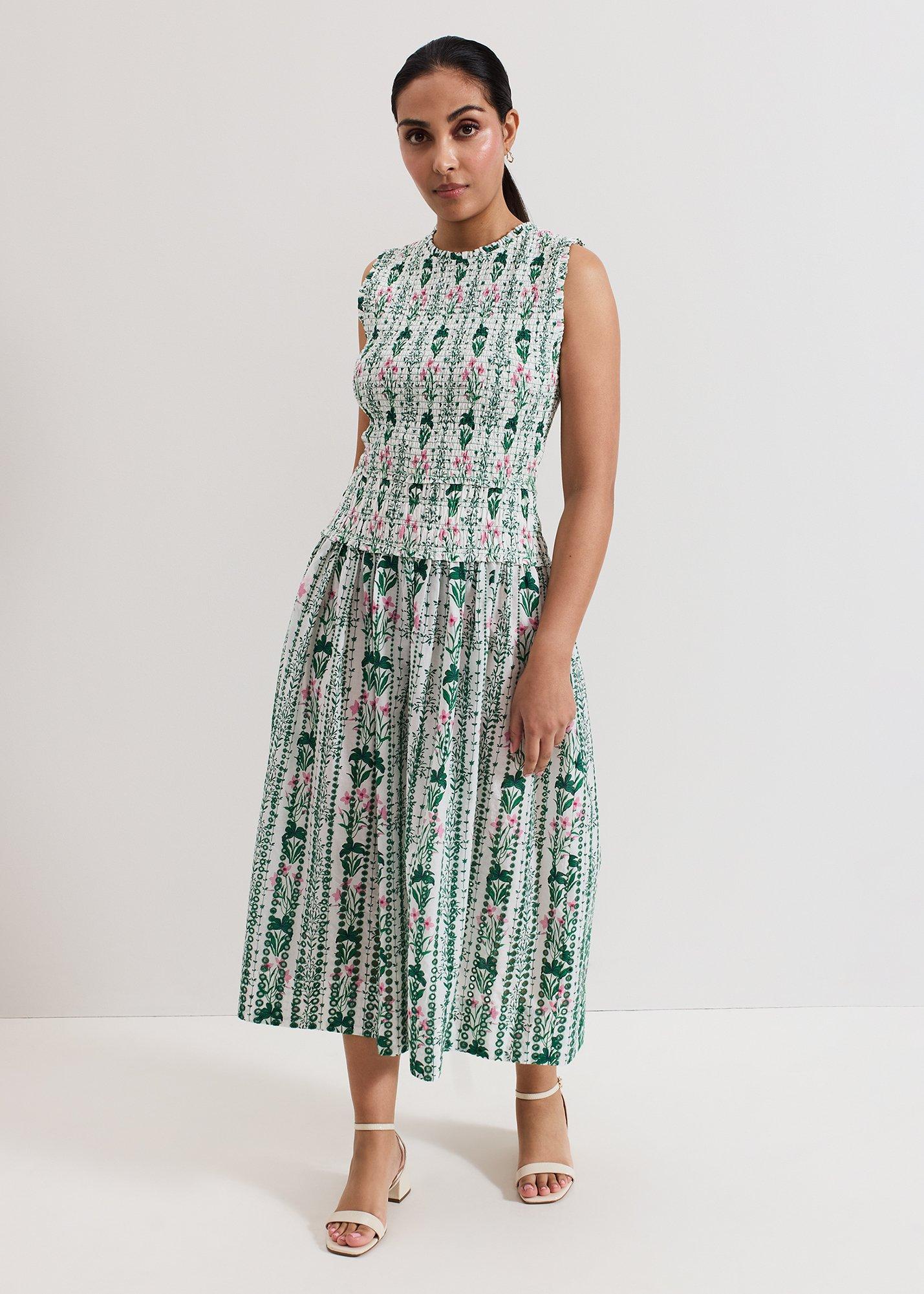 Petite Chiara Floral Midi Dress