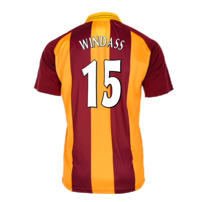 1999-2000 Bradford City Home Retro Shirt (Windass 15)