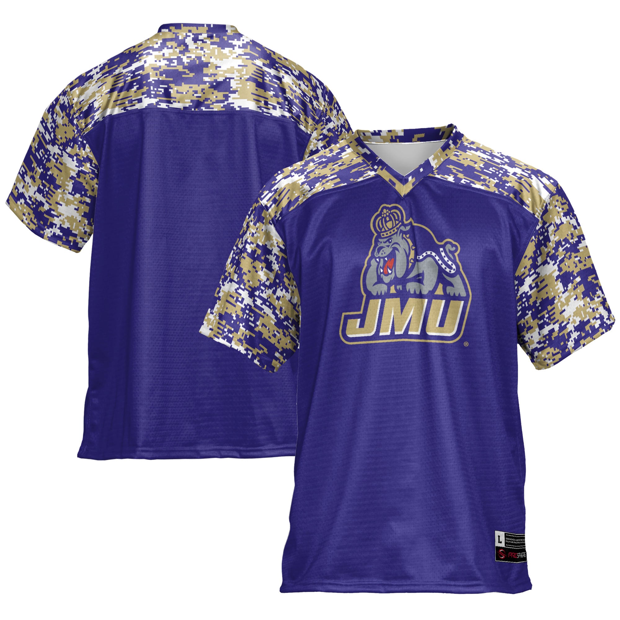 James Madison Dukes GameDay Greats Football Jersey - Purple