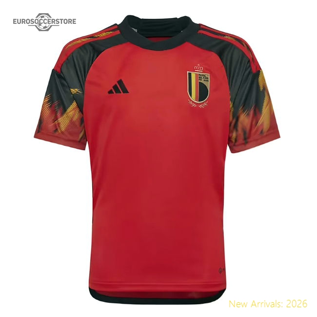 Belgium 2022-2023 High-performance Home Shirt - Retro Contemporary
