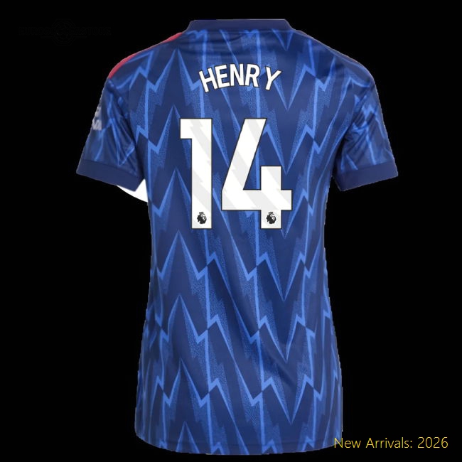 Refined Womens Arsenal Henry Jersey 2025-2026 Lightweight