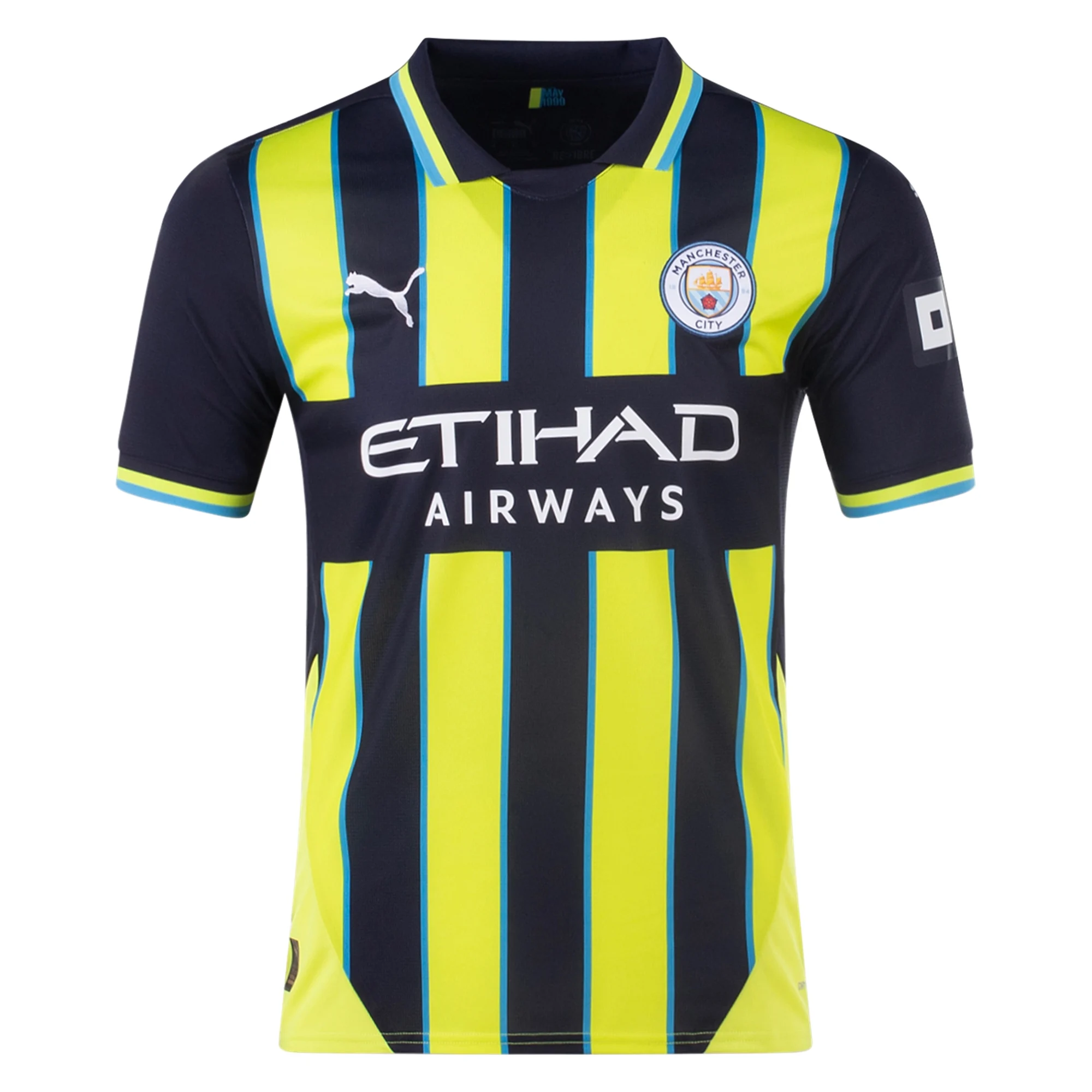 Manchester City City 2024-2025 UCL Away Jersey – Authentic Shirt