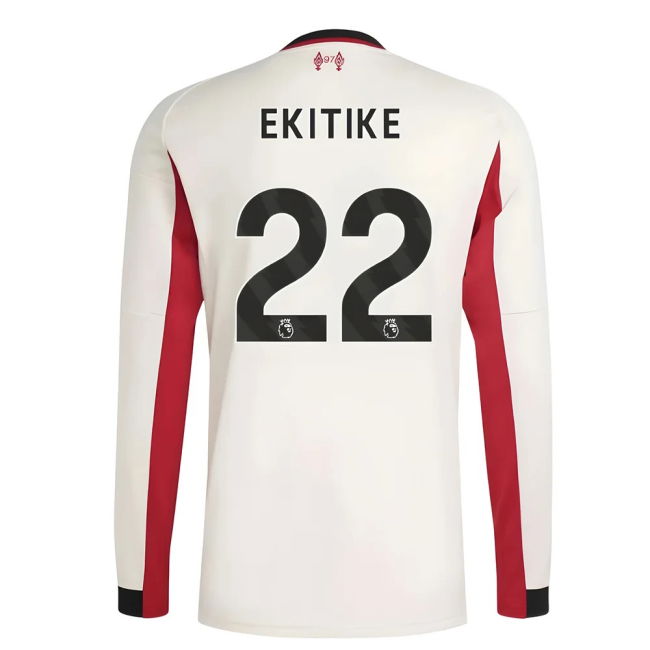 2025-20 Liverpool Away Jersey Ekitike #22 L S