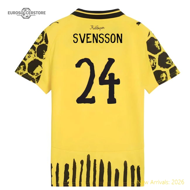 Borussia Dortmund Shirt (Svensson 2025-2026 Kidsuper Cwc 24) X -