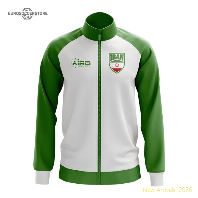 First-class Iran National Team Concept Football Track Jacket (white)