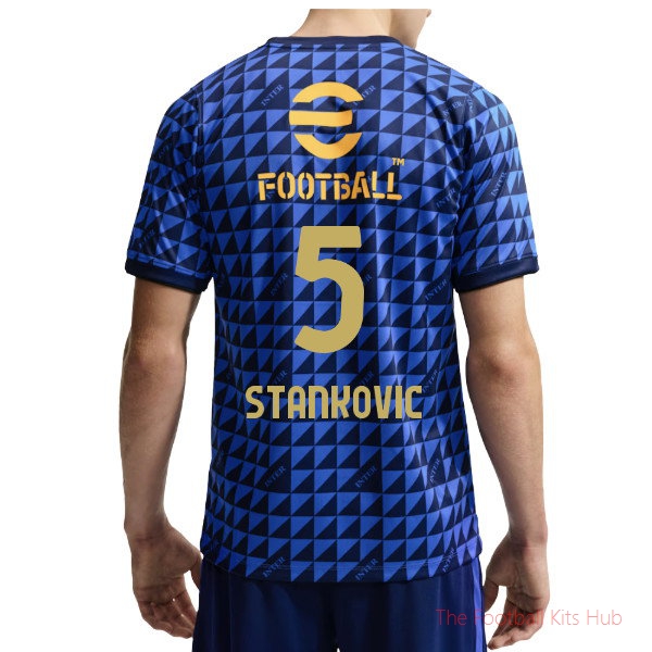 Replica Inter Milan 2026-2027 Pre-Match Shirt (Stankovic 5)