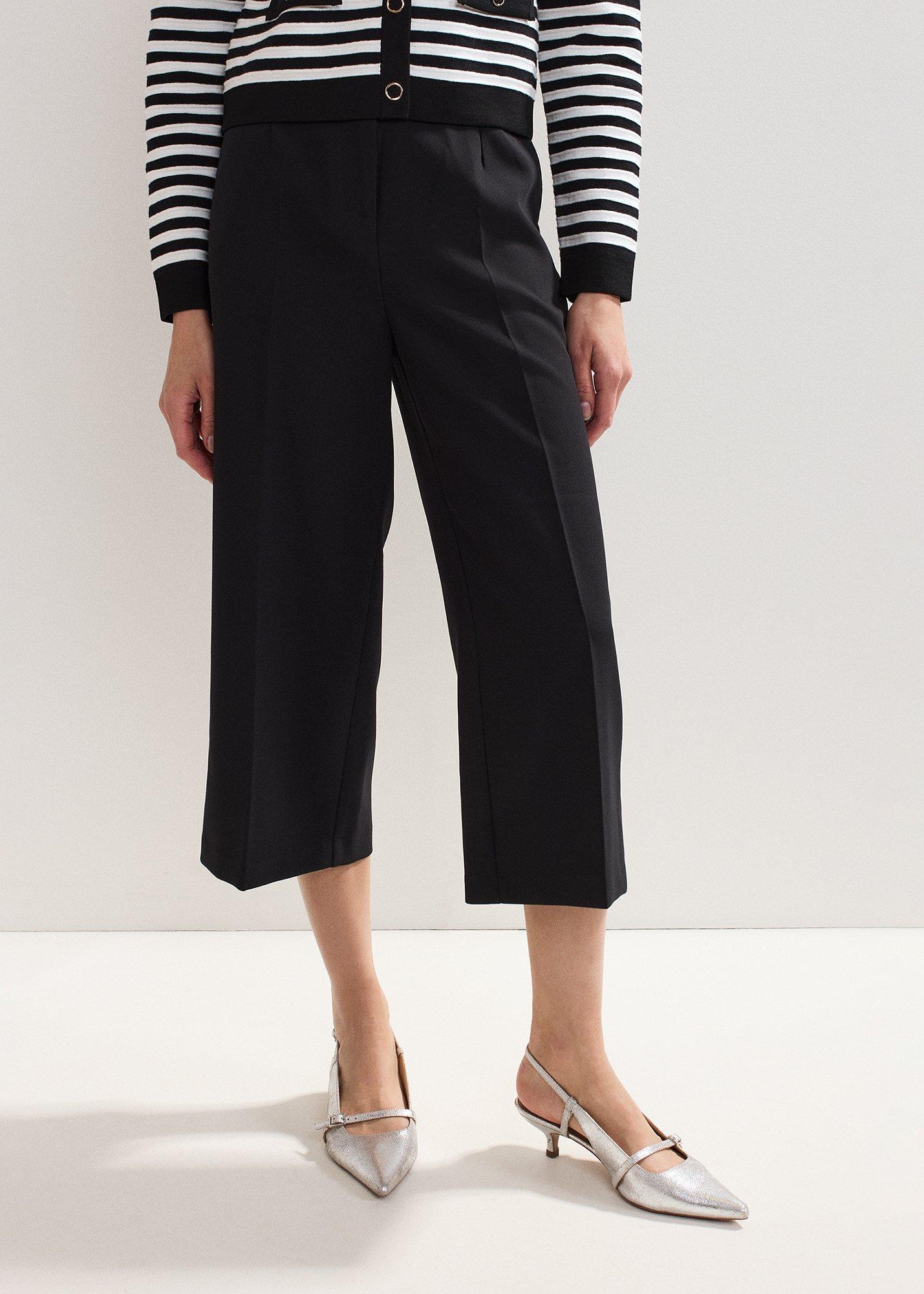 Petite Aubrielle Clean Crepe Culotte