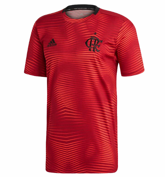 FLAMENGO 2019-20 RED TRAINING SHIRT - Official Replica 15451