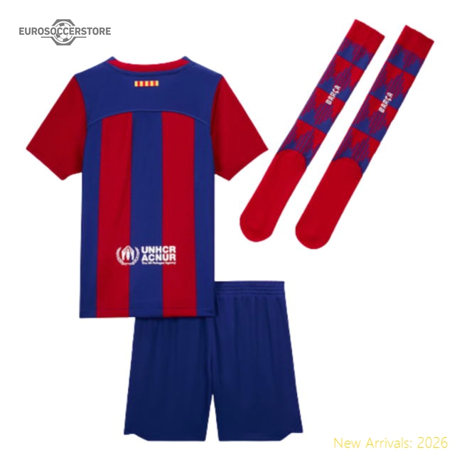 Barcelona Home Mini Kit 2023-2024 Match Day Jersey