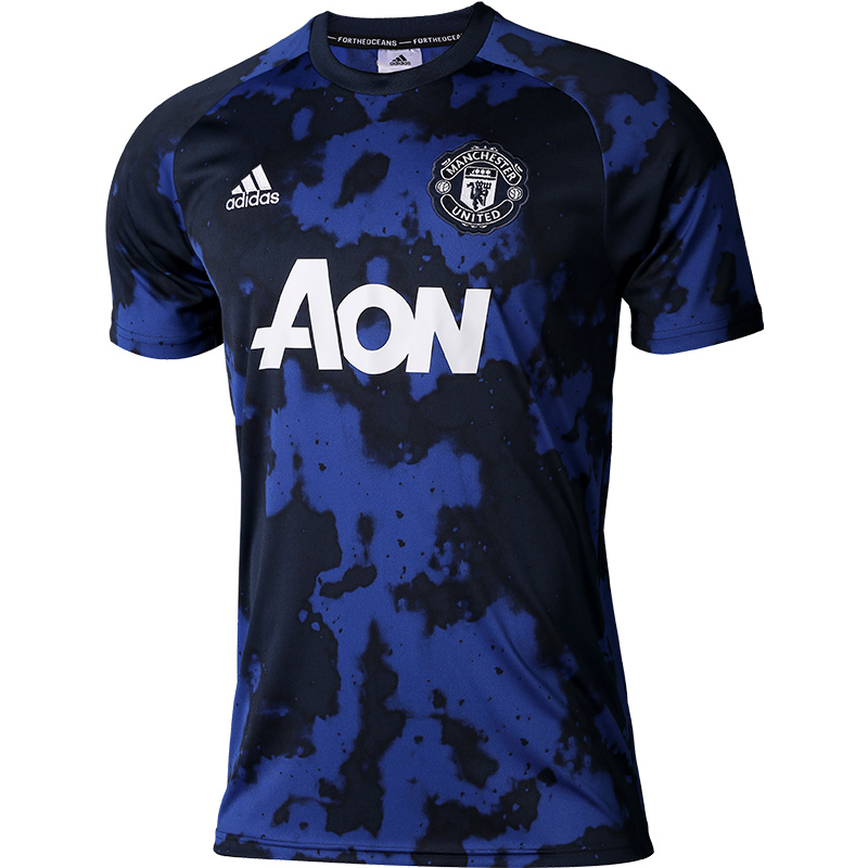 Lightweight Man Utd Manchester United 19-20 Pre Match Soccer Shirt