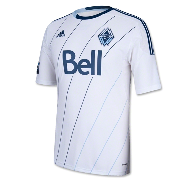 2013 Vancouver Whitecaps Home White Soccer Jersey Shirt - Official