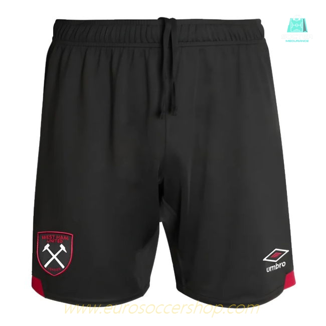 2024-2025 West Ham Away Shorts (Black) - Kids