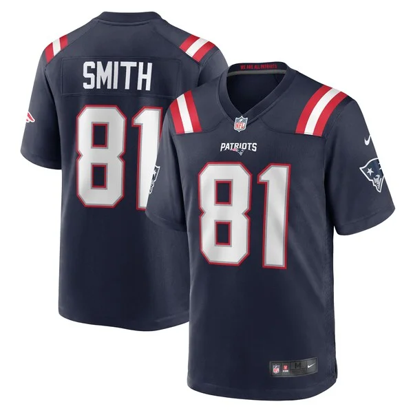 New England Patriots Game NFL Jersey - Navy | Performance Football ...