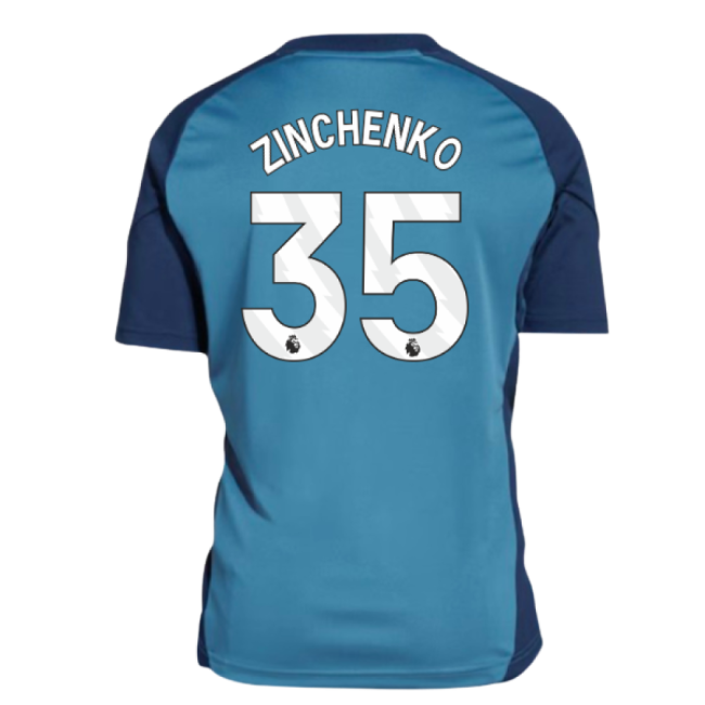 Zinchenko 35 Updated Arsenal Training Team Kit 2025-2026 (Kids)