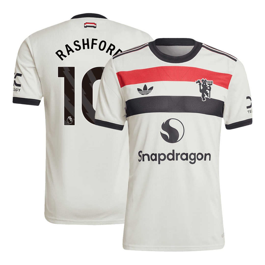 Player Version RASHFORD #10 Manchester United Third Away Soccer Jersey