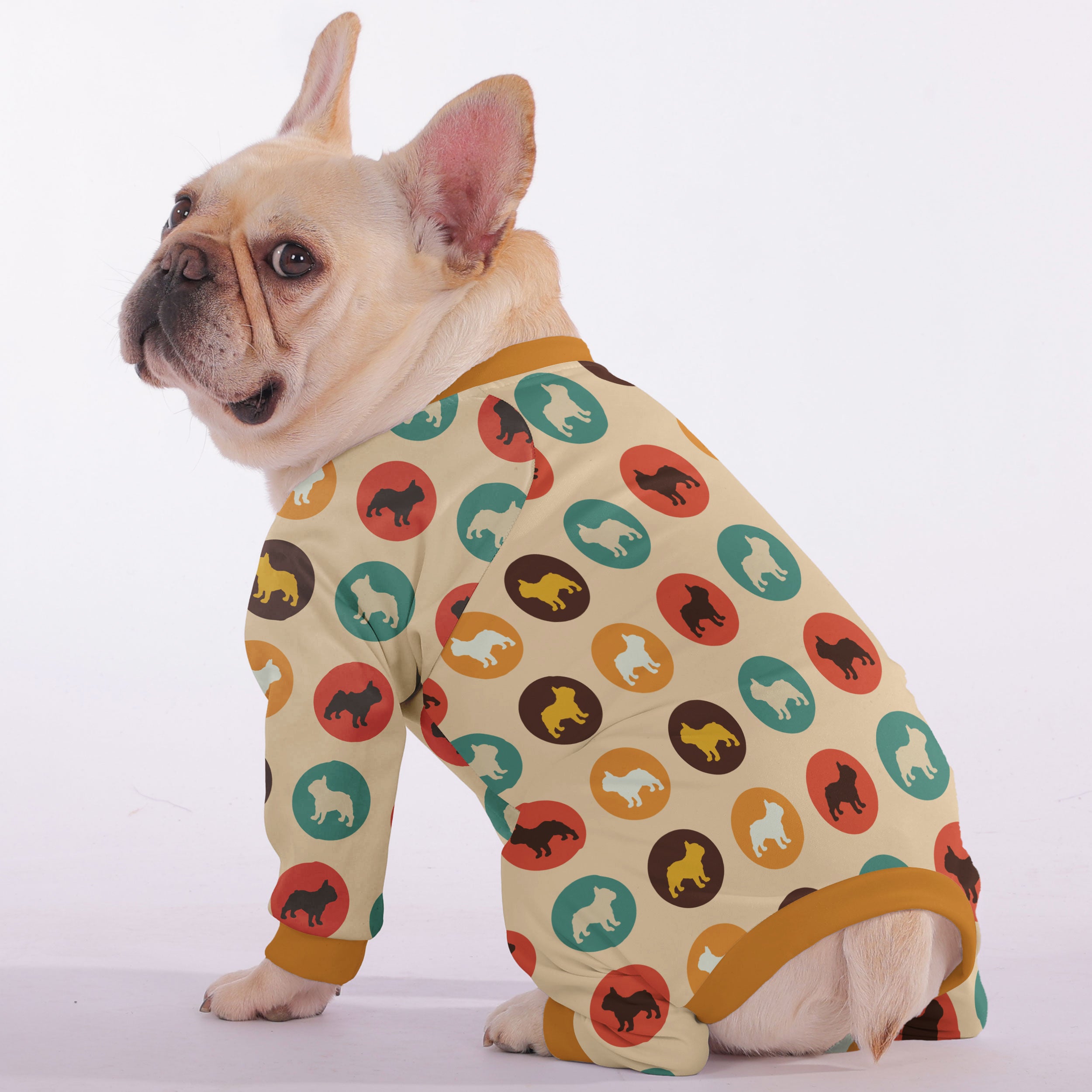 Minimal-Aesthetic Moly - Frenchie Pajama for Pet Enthusiasts Premium