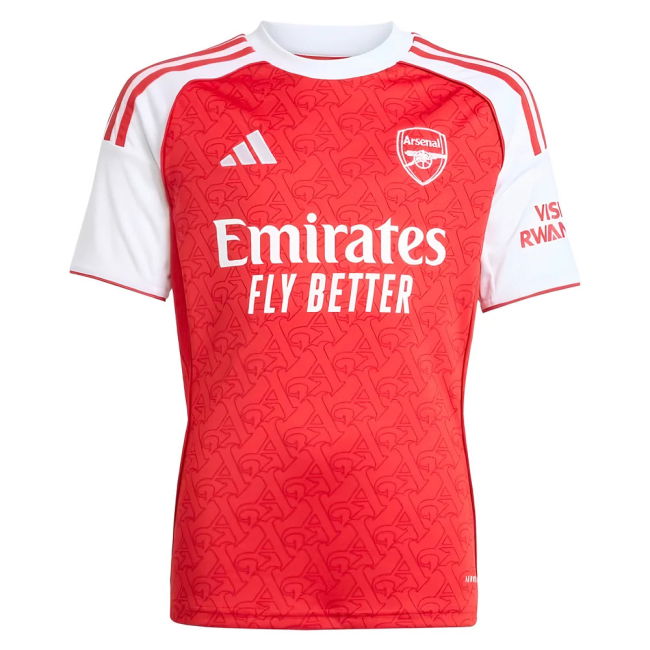 Updated Breathable Arsenal Home Soccer Jersey (Kids)