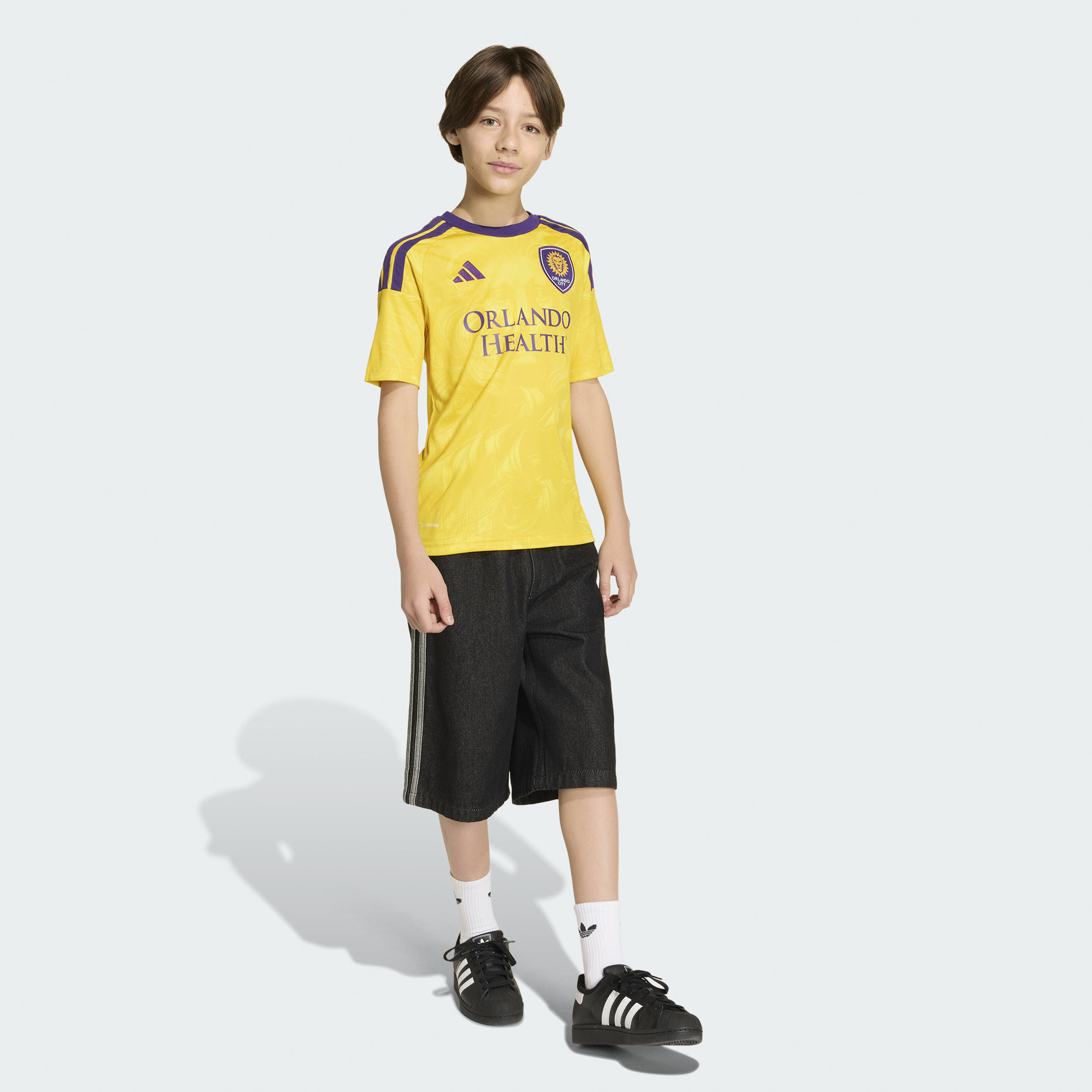[LK] Orlando City SC Youth 2026 Sunken Treasure Kit Replica Jersey - Gold