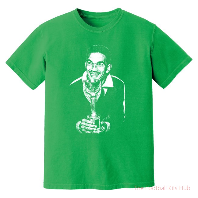 Garrincha Brazil World Cup Phantom Graphic Tee - Green