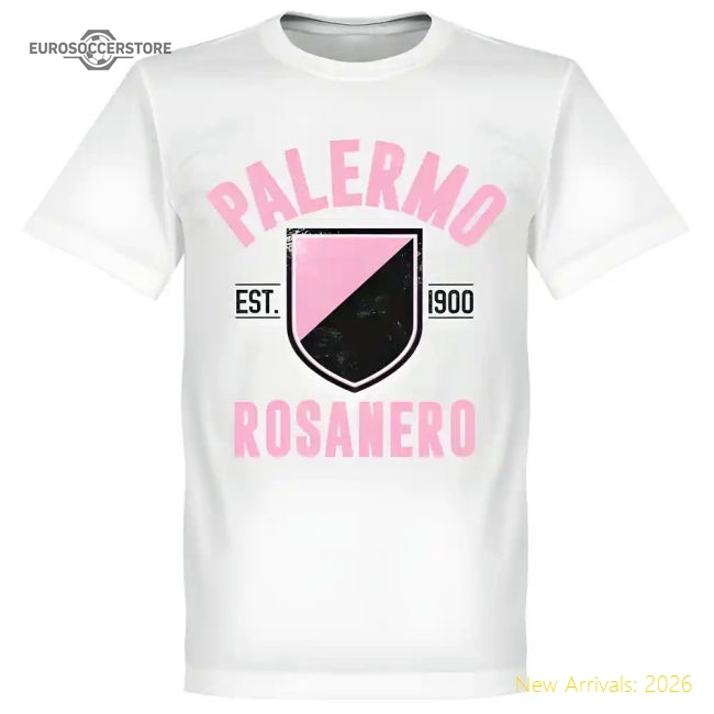 Premium-grade Rosanero Established Supporter Tee - White - Great Value