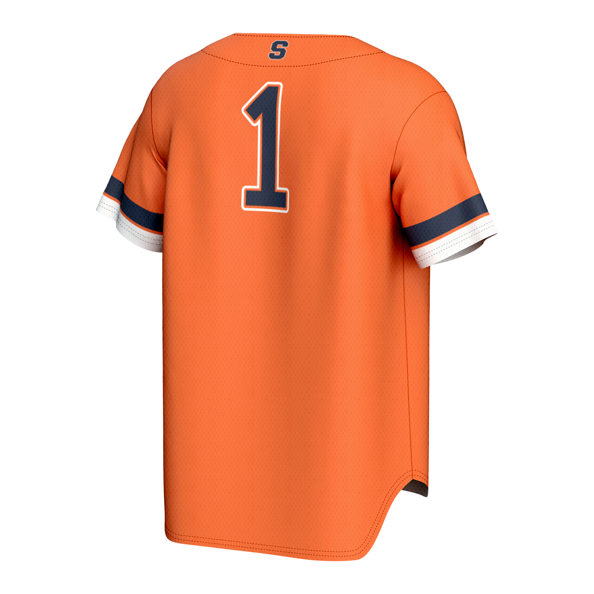 [NJP] Syracuse Orange GameDay Greats Unisex Lightweight Collegiate Baseball Fashion Jersey - Orange