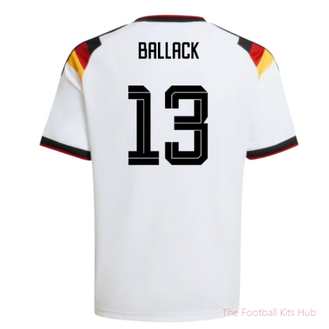 2026-2027 Germany Home Shirt (Kids) (Ballack 13)