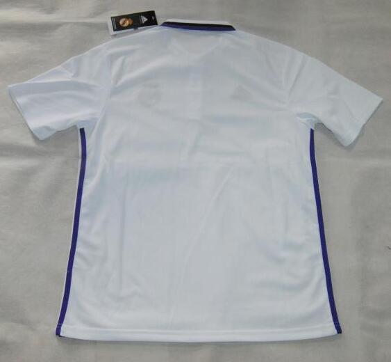 Elite Premium Quick Dry Real Madrid 2016-17 White Polo Shirt