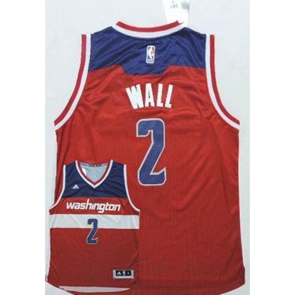 Wizards #2 John Wall New Red Road Stitched NBA Jersey