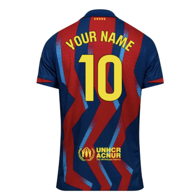 Trending 2025-2026 Barcelona Authentic Dri-Fit Se Fourth Shirt (Your