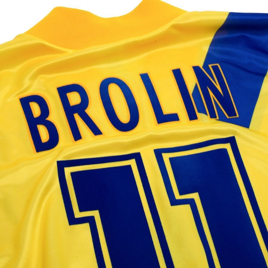 Sweden Home Shirt 1992 Size L BROLIN 11 (8/10)