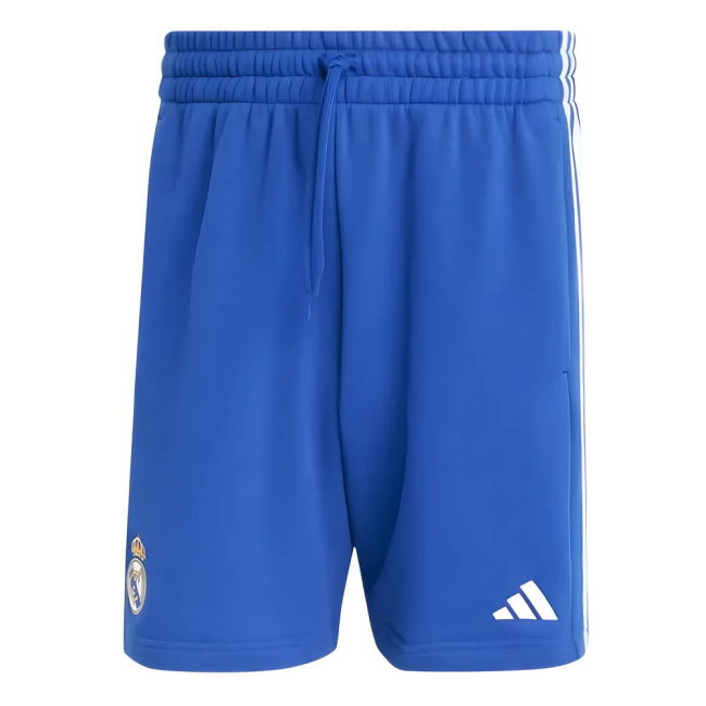2024-2025 High Quality Real Madrid Shorts Blue - Shock Absorption