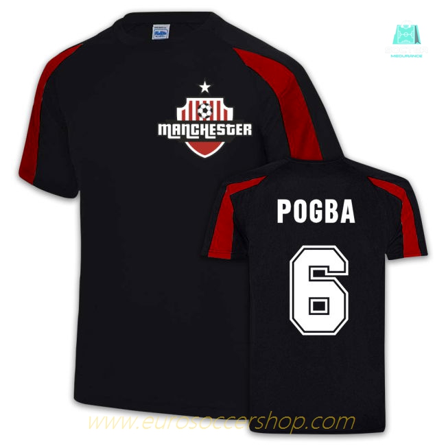 Pogba Manchester United Sport Training Jersey (Black)