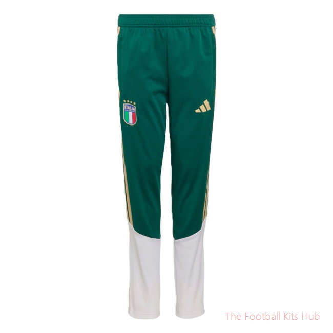 2026-2027 Italy Training Pants (Collegiate Green) - Kids