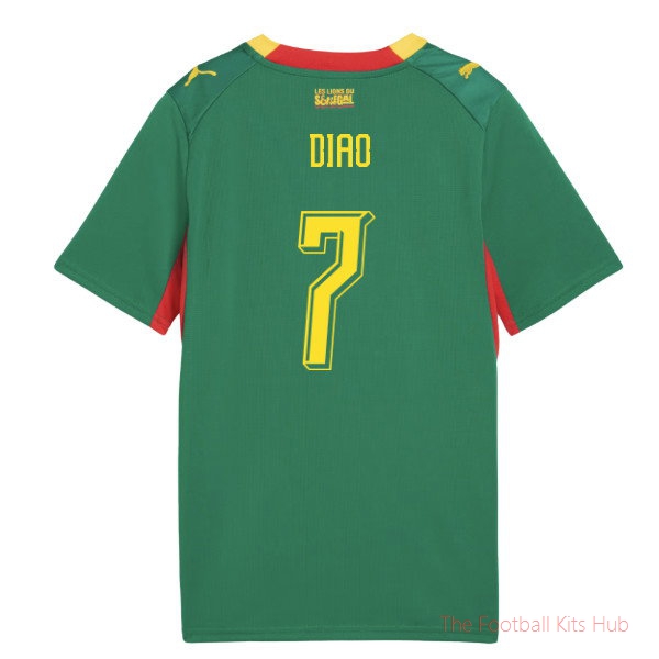 2026-2027 Senegal Away Shirt (Kids) (Diao 7)