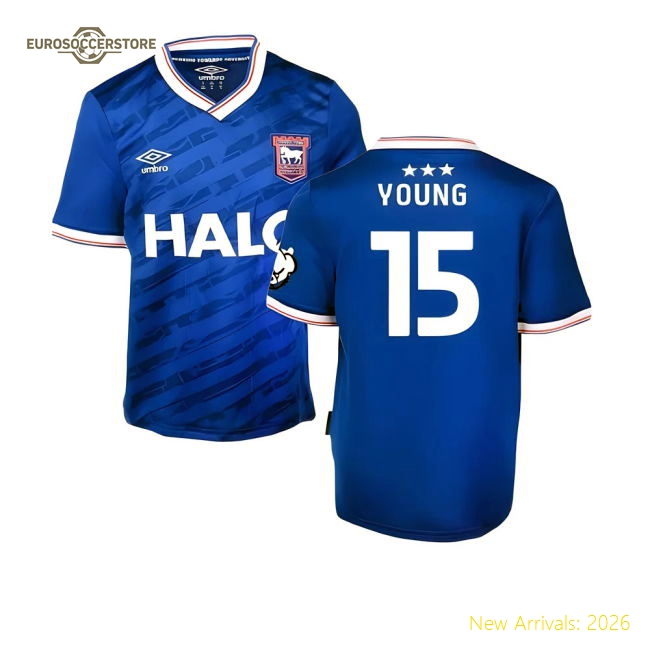Ipswich Children 2025 Home Jersey Shirt Football Fan Supporter Game Day Supporter Collection